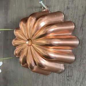 Vintage 3 1/2 Cup Copper Mold
